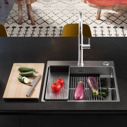 Franke Box Pro BXX PRO 210-50 TL zlewozmywak stalowy 53x51 cm stal szlachetna 127.0749.856