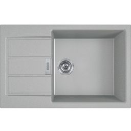Franke Sirius 2.0 S2D 611-78 XL zlewozmywak 78x50 cm z Tectonite kamienny szary 143.0618.641