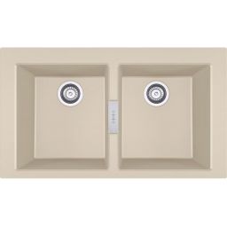 Franke Sirius 2.0 zlewozmywak granitowy 86x50 cm beżowy 143.0671.692