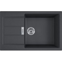 Franke Sirius 2.0 S2D 611-78 XL zlewozmywak 78x50 cm z Tectonite onyx 143.0618.577