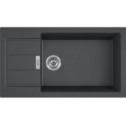 Franke Sirius 2.0 S2D Slim 611-78 XL zlewozmywak 78x43,5 cm z Tectonite onyx 143.0618.646