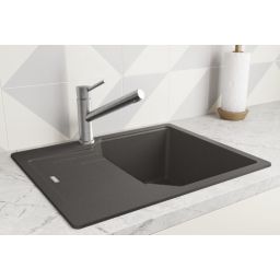 Franke Urban zlewozmywak granitowy 62x50 cm łupkowy szary 114.0716.362