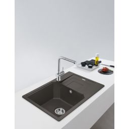 Franke Urban zlewozmywak granitowy 78x50 cm łupkowy szary 114.0716.364