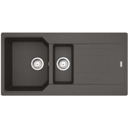 Franke Urban zlewozmywak granitowy 100x50 cm łupkowy szary 114.0716.369