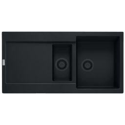 Franke Maris zlewozmywak granitowy 97x50 cm czarny 114.0693.531