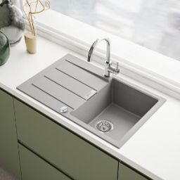 Franke Sirius 2.0 zlewozmywak Tectonite 78x50 cm kamienny szary 143.0612.630