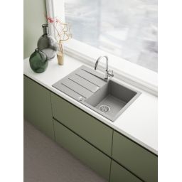 Franke Sirius 2.0 zlewozmywak Tectonite 78x50 cm kamienny szary 143.0612.630