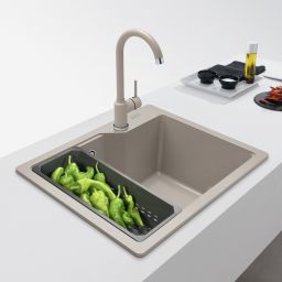 Franke Urban UBG 610-50 GSC zlewozmywak 56x50 cm Fragranite orzechowy 114.0687.260