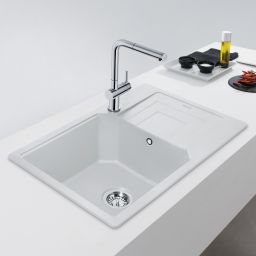 Franke Urban UBG 611-62 GSC zlewozmywak 62x50 cm Fragranite biały polarny 114.0687.265