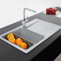 Franke Urban UBG 611-86 GSC zlewozmywak 86x50 cm Fragranite biały polarny 114.0687.286