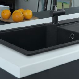 Franke Urban zlewozmywak granitowy 100x50 cm onyx 114.0687.290