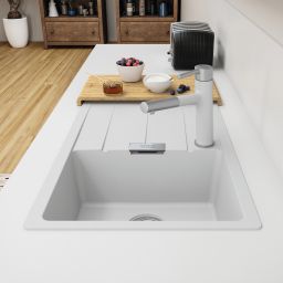 Franke Centro CNG 611-78 GSC zlewozmywak 78x50 cm Fragranite biały polarny 114.0687.317