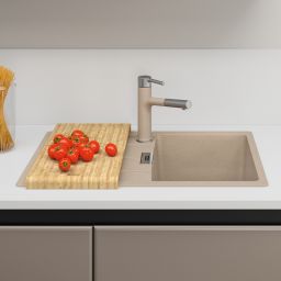 Franke Centro CNG 611-78 GSC zlewozmywak 78x50 cm Fragranite beżowy 114.0687.319