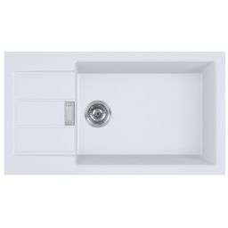 Franke Sirius 2.0 zlewozmywak Tectonite 78x43,5 cm biały 143.0618.649