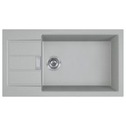 Franke Sirius 2.0 zlewozmywak Tectonite 78x43,5 cm kamienny szary 143.0618.650