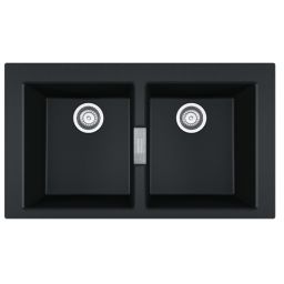 Franke Sirius 2.0 zlewozmywak Tectonite 86x50 cm onyx 143.0618.688