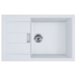 Franke Sirius 2.0 zlewozmywak Tectonite 78x50 cm biały 143.0618.580