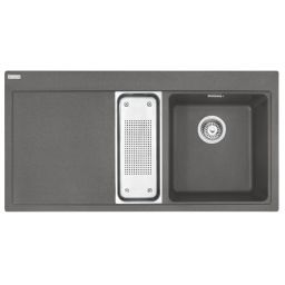 Franke Mythos zlewozmywak granitowy 100x51,5 cm kamienny szary 114.0675.934