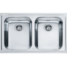 Franke Logica Line zlewozmywak stalowy 79x50 cm 101.0153.295