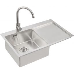 Alveus Concept 30 zlewozmywak 78x48 cm lewy stal satyna 1124384