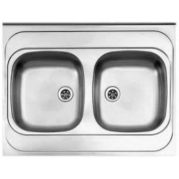 Outlet - Alveus Primal 20 zlewozmywak 80x60 cm stal satyna 1124501