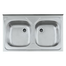 Alveus Primal zlewozmywak stalowy 80x50 cm 1124507
