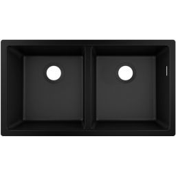 Hansgrohe S 51 zlewozmywak granitowy 82x45 cm czarny-szary/grafitowy/onyx 43434170