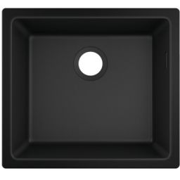 Hansgrohe S 51 zlewozmywak granitowy 50x45 cm czarny 43431170