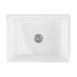 Isvea Ravenna zlewozmywak ceramiczny 61x46 cm biały 10RV81061
