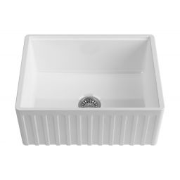 Isvea Ravenna zlewozmywak ceramiczny 61x46 cm biały 10RV81061