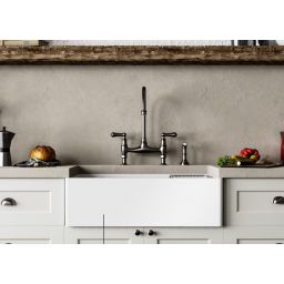 Isvea Ravenna zlewozmywak ceramiczny 76,2x46 cm biały 10RV81076