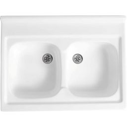 Polimat zlewozmywak 80x60 cm akrylowy biały 00581