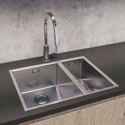 Oltens Stalvask zlewozmywak stalowy 58x44 cm stal 71200100