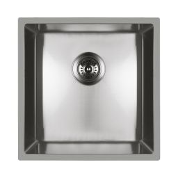 Oltens Stalvask zlewozmywak stalowy 1-komorowy 44x44 cm stal polerowana 71100100