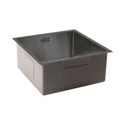 Oltens Stalvask zlewozmywak stalowy 44x44 cm czarny 71100300