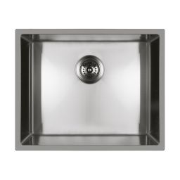 Oltens Stalvask zlewozmywak stalowy 1-komorowy 54x44 cm stal polerowana 71101100