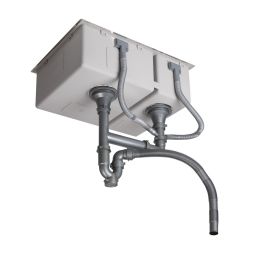 Oltens Stalvask zlewozmywak stalowy 58x44 cm stal 71200100