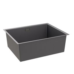 Oltens Stalvask zlewozmywak stalowy 54x44 cm czarny 71101300