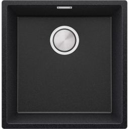 Primagran Londyn zlewozmywak granitowy 46x47 cm grafitowy ML5KG-X0#P
