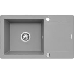 Pyramis Korfu zlewozmywak z baterią szary 070061301SN