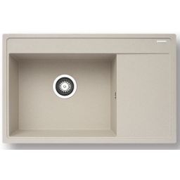 Pyramis Camea zlewozmywak granitowy 79x50 cm beżowy 070074201