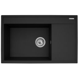 Pyramis Camea zlewozmywak z baterią czarny/czarny 070168401I