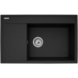 Pyramis Camea zlewozmywak z baterią czarny/czarny 070168501I