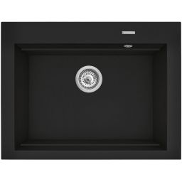 Pyramis Siros zlewozmywak granitowy 67x51,5 cm volcano 070169101