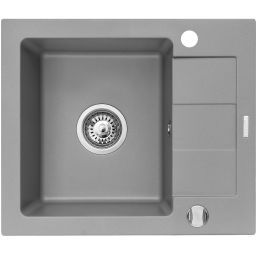 Pyramis Sparta Mini zlewozmywak granitowy 56x46 cm szary/grafitowy/onyx 070179512