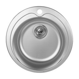 Outlet - Pyramis Kiba zlewozmywak stalowy 48,5x48,5 cm 100053801