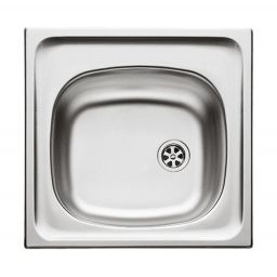 Outlet - Pyramis E33 zlewozmywak stalowy 46,5x43,5 cm 100139701