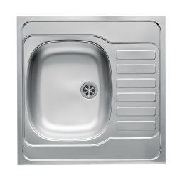 Pyramis Intl zlewozmywak stalowy 60x60 len 102995701