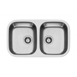 Pyramis Dione zlewozmywak stalowy 76,6x45,6 cm stal 109400630