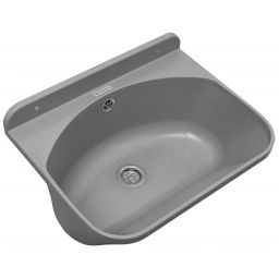 Pyramis Standard umywalka ogrodowa 46x36 cm szara 070178601